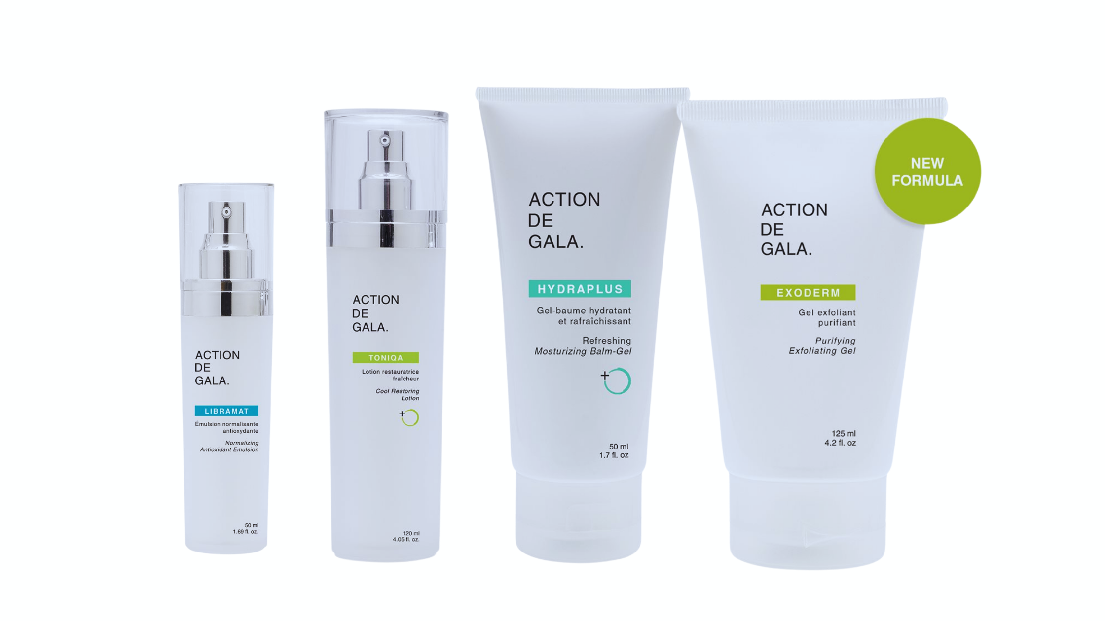 action de gala skin care product line